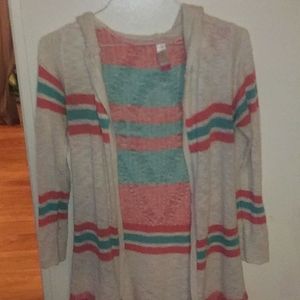 Womans Hooded Cardigan